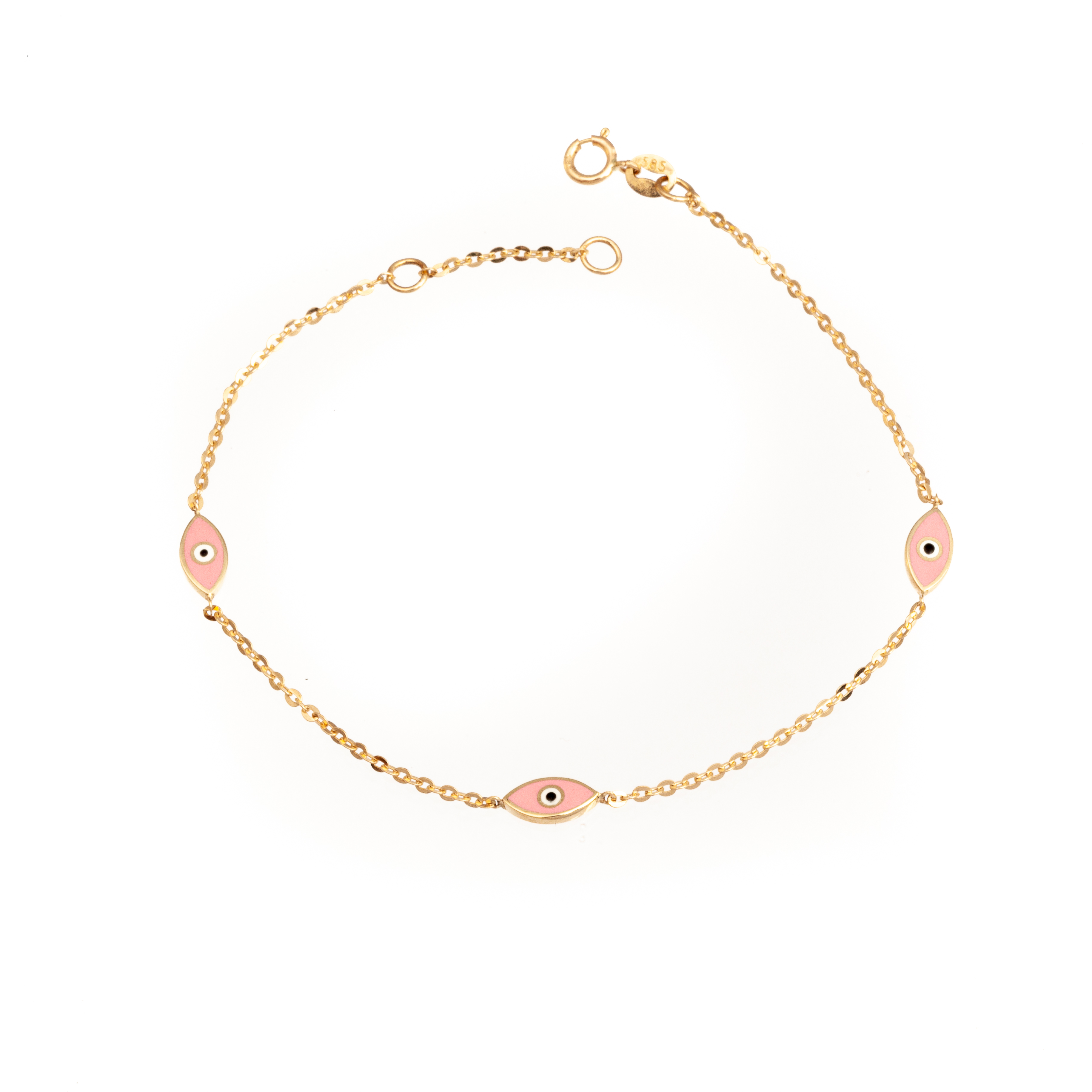 Yellow gold 14 carat bracelet 