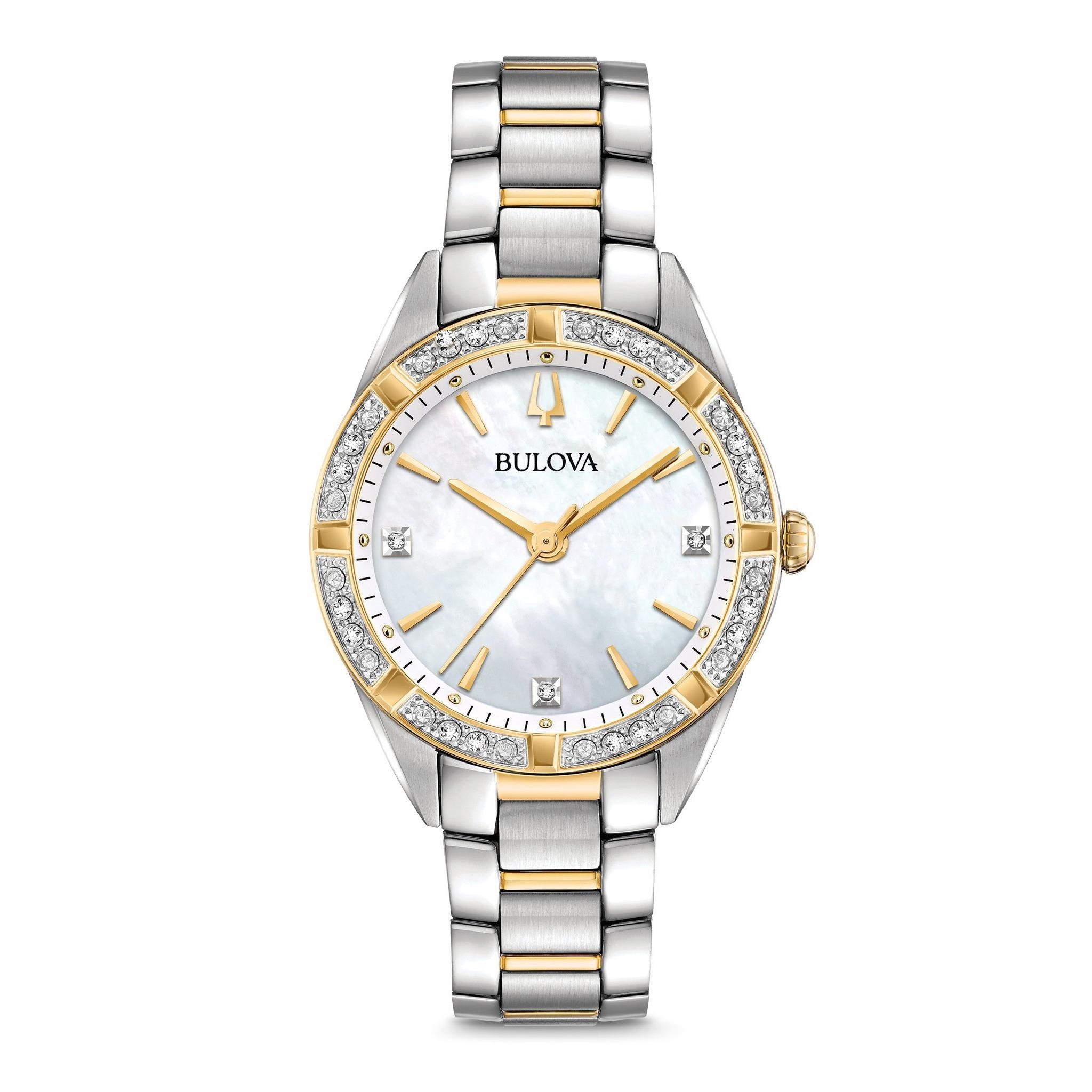 SUTTON DIAMOND TWO TONE STAINLESS STEEL