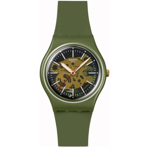 SWATCH Essentials Thru The Greenery Khaki SO28G110