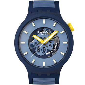 Ρολόι Swatch SB05N117 με γκρι λουράκι SB05N117