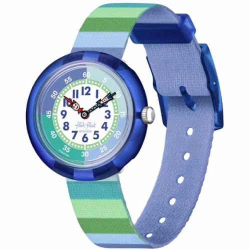 FLIK-FLAK STRIPY GREEN ZFBNP226