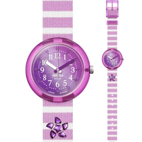 FLIK FLAK Shine Bright Shining Seastar Two Tone Plastic Strap ZFPNP146