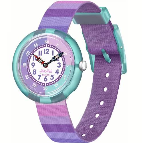 FLIK FLAK Stripy Purple ZFBNP225
