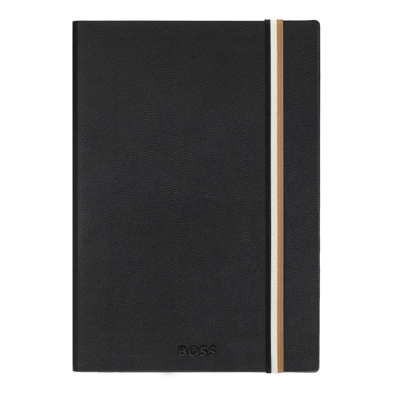 Σημειωματάριο Hugo Boss A5 Iconic Black Agenda HNH421A