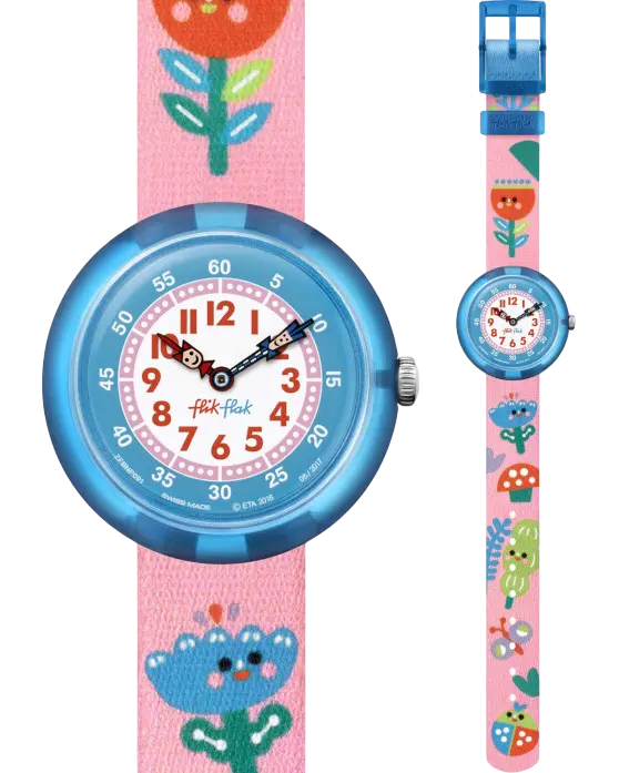Flik Flak Garden Fiesta Once And Floral Multicolor Plastic Strap ZFBNP091C