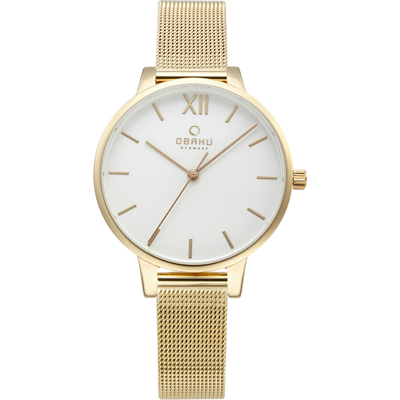 Γυναικείο ρολόι OBAKU Liv Gold V209LXGIMG