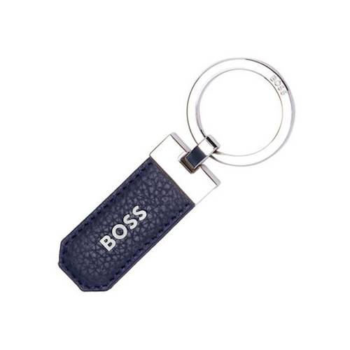 Hugo Boss Μπρελόκ Δερμάτινο Μπλε HAK416N