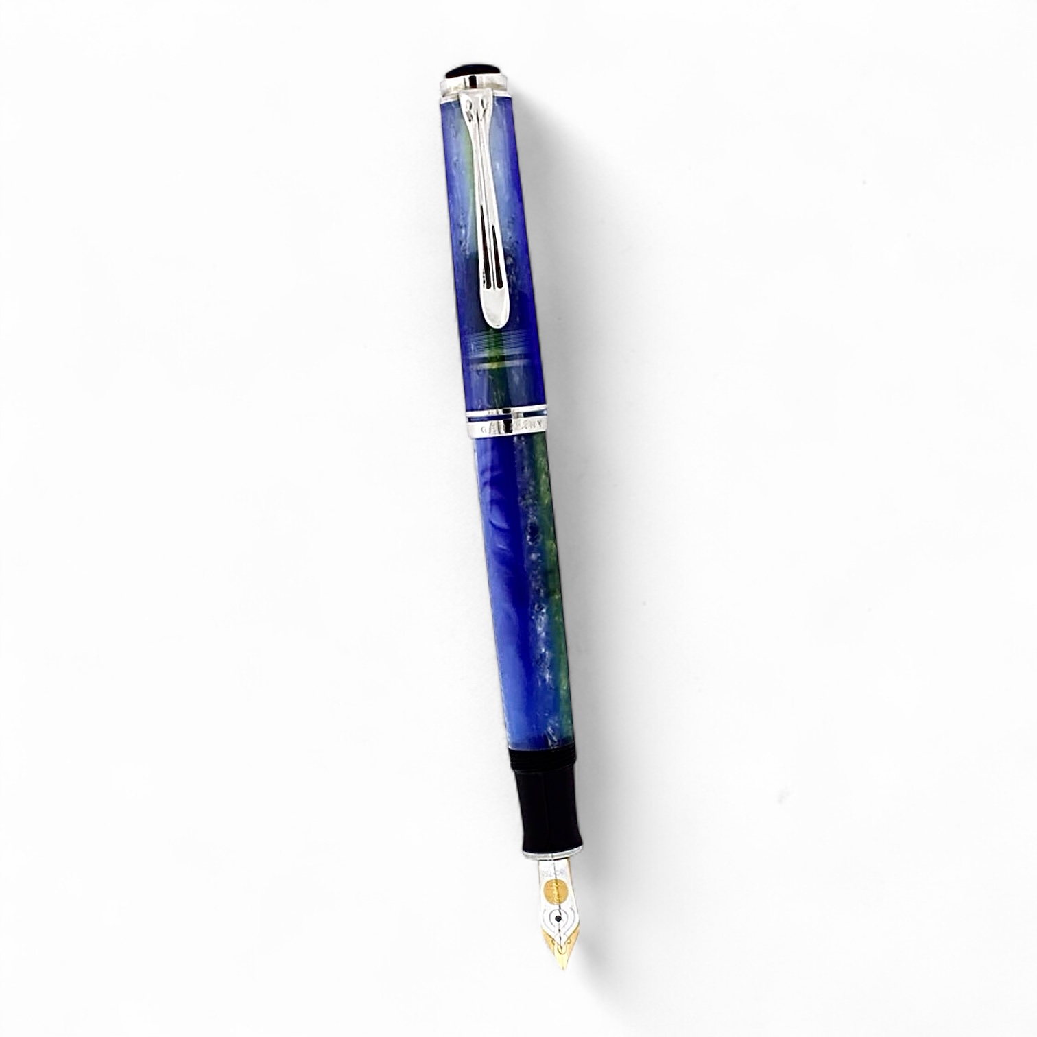 2004 PELIKAN M620 SPECIAL EDITION CITY SERIES ATHENS FOUNTAIN PEN NEVER INKED