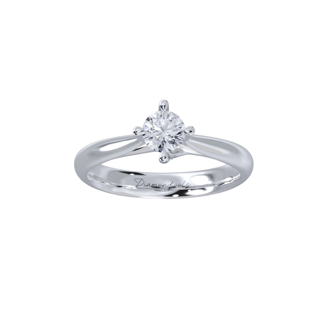 Veronica Μονόπετρο Δαχτυλίδι με διαμάντι 0.45ct LR497