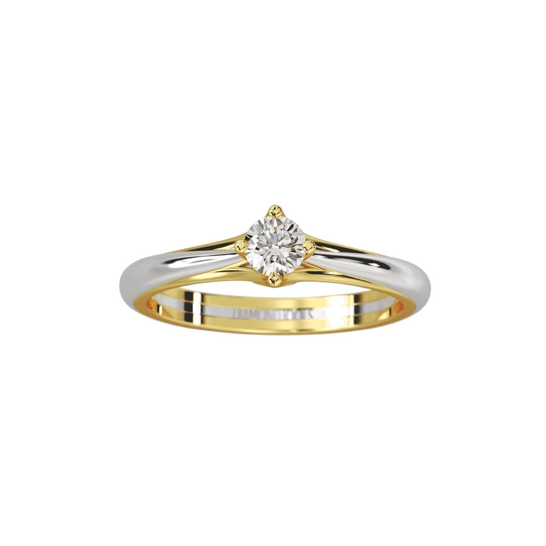 Amelia Μονόπετρο Δαχτυλίδι με διαμάντι 0.30ct LR495