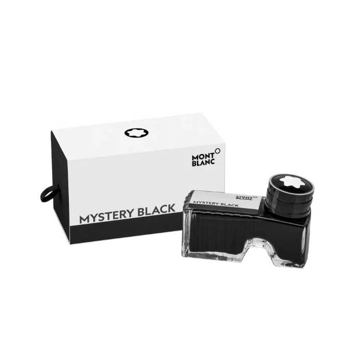 Montblanc φιάλη μελάνης 60ml Mystery Black 128184