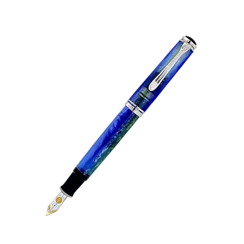 2004 PELIKAN M620 SPECIAL EDITION CITY SERIES ATHENS FOUNTAIN PEN NEVER INKED