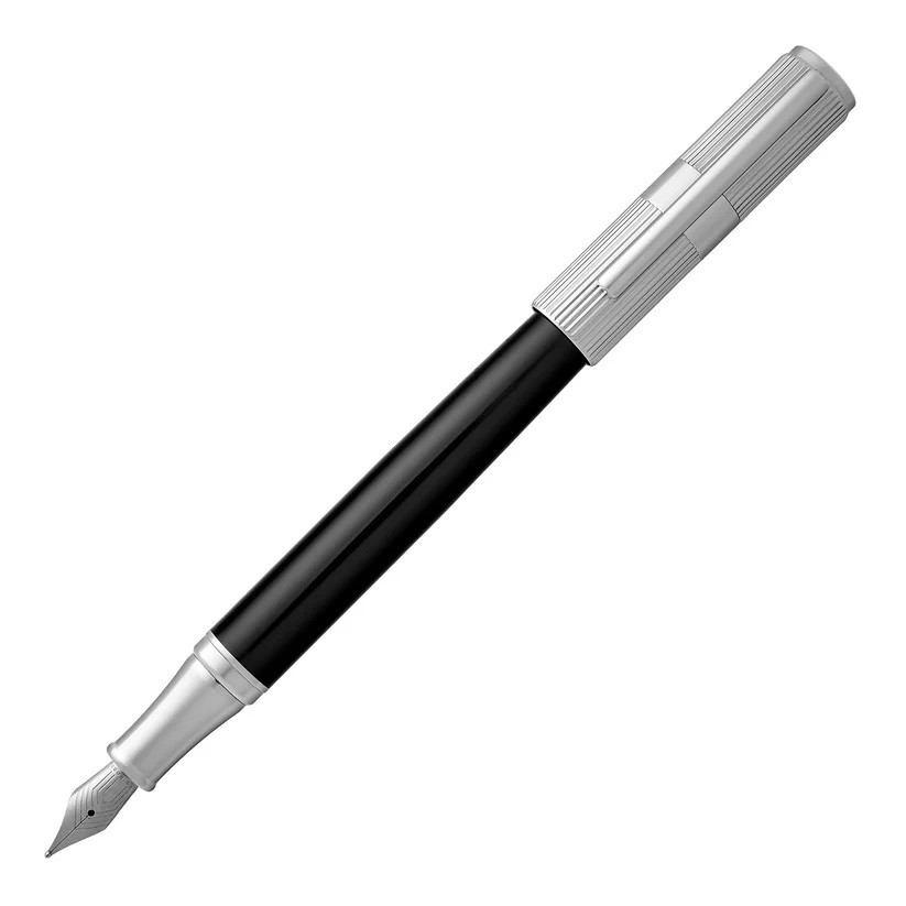 HUGO BOSS HSV4722C Πένα Formation Line Silver Fountain Pen