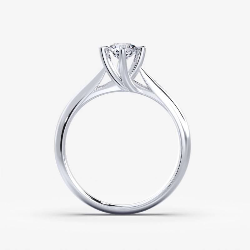 Veronica Μονόπετρο Δαχτυλίδι με διαμάντι 0.20ct LR497