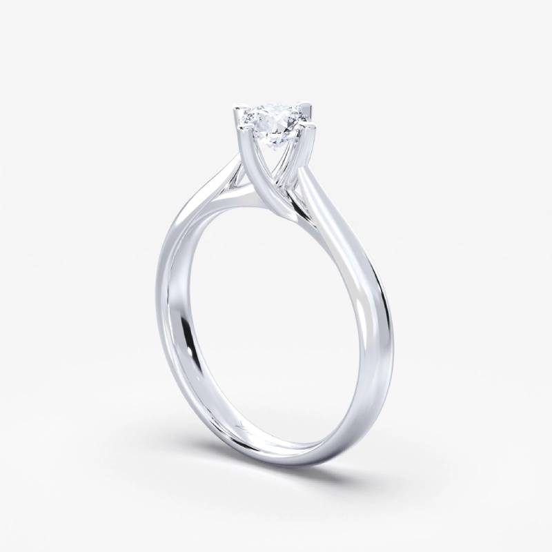 Veronica Μονόπετρο Δαχτυλίδι με διαμάντι 0.20ct LR497