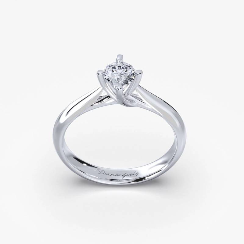 Veronica Μονόπετρο Δαχτυλίδι με διαμάντι 0.45ct LR497