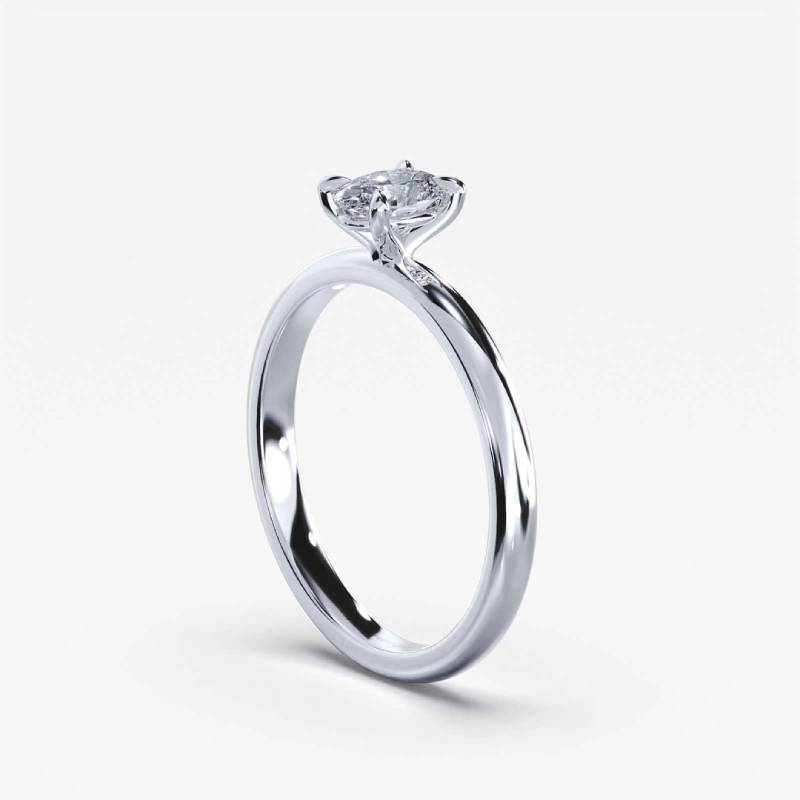 Julia Μονόπετρο Δαχτυλίδι με διαμάντι 0.40ct LR527