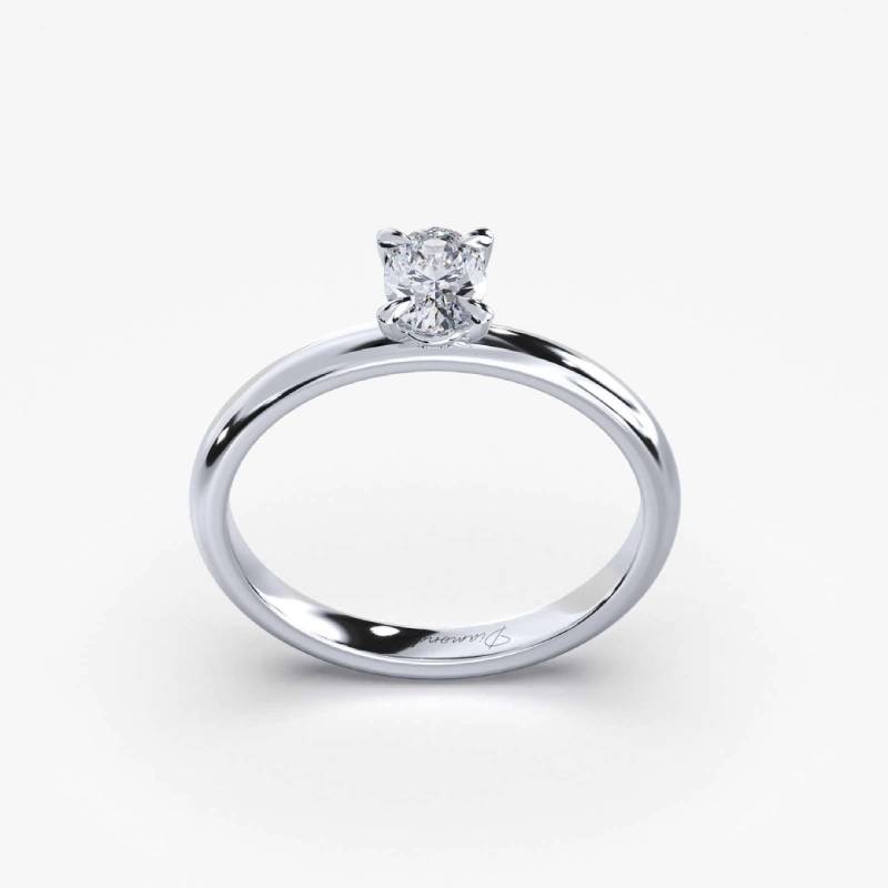 Julia Μονόπετρο Δαχτυλίδι με διαμάντι 0.40ct LR527