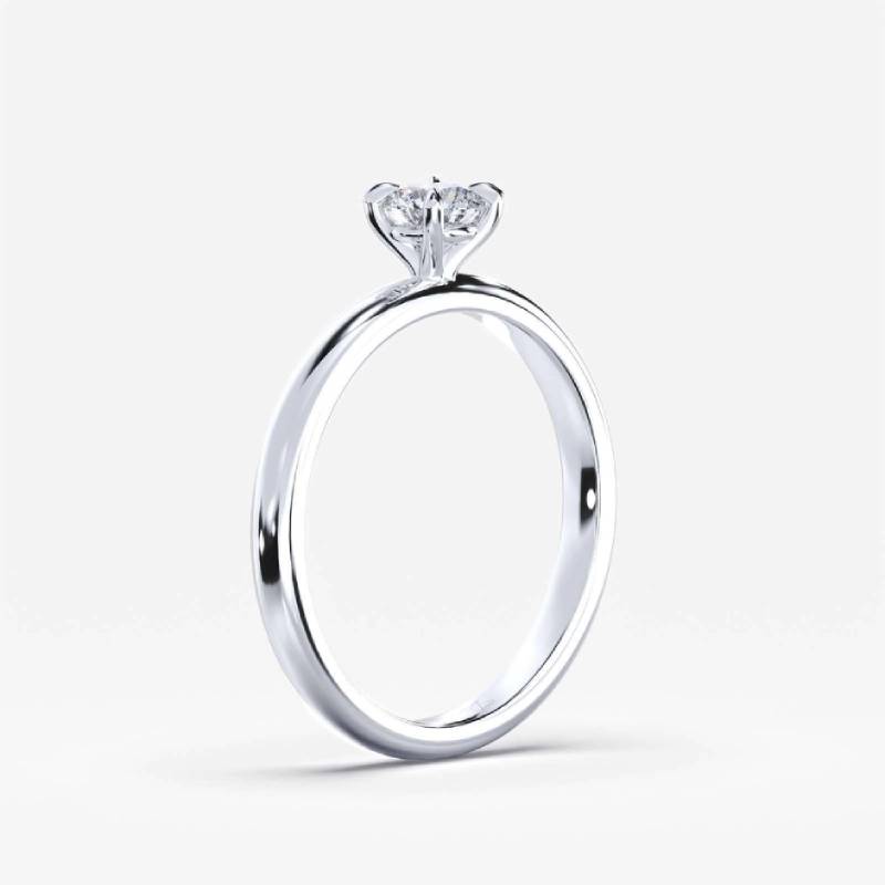 Sandra Μονόπετρο Δαχτυλίδι με διαμάντι 0.32ct LR526