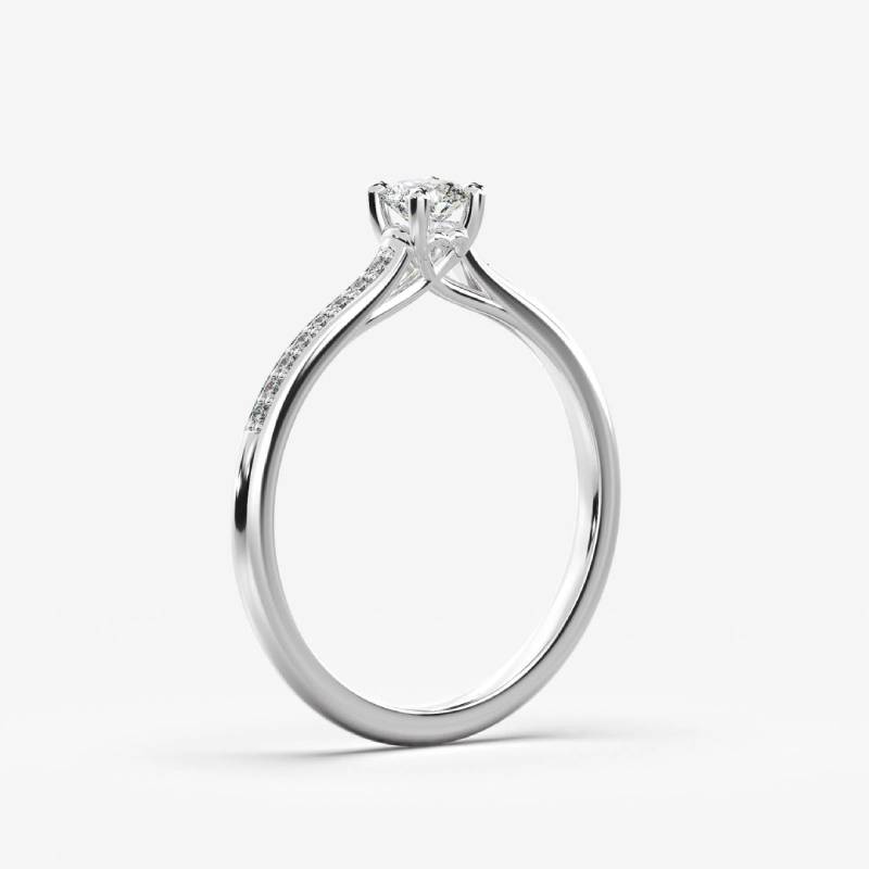 Thalia Μονόπετρο Δαχτυλίδι με διαμάντι 0.30ct LR502