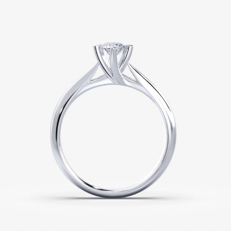 Veronica Μονόπετρο Δαχτυλίδι με διαμάντι 0.55ct LR497