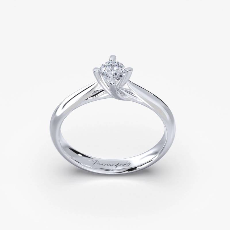 Veronica Μονόπετρο Δαχτυλίδι με διαμάντι 0.55ct LR497
