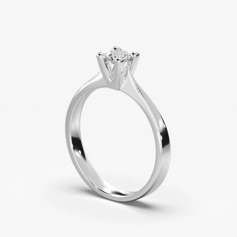 Rachel Μονόπετρο Δαχτυλίδι με διαμάντι 0.30ct LR057