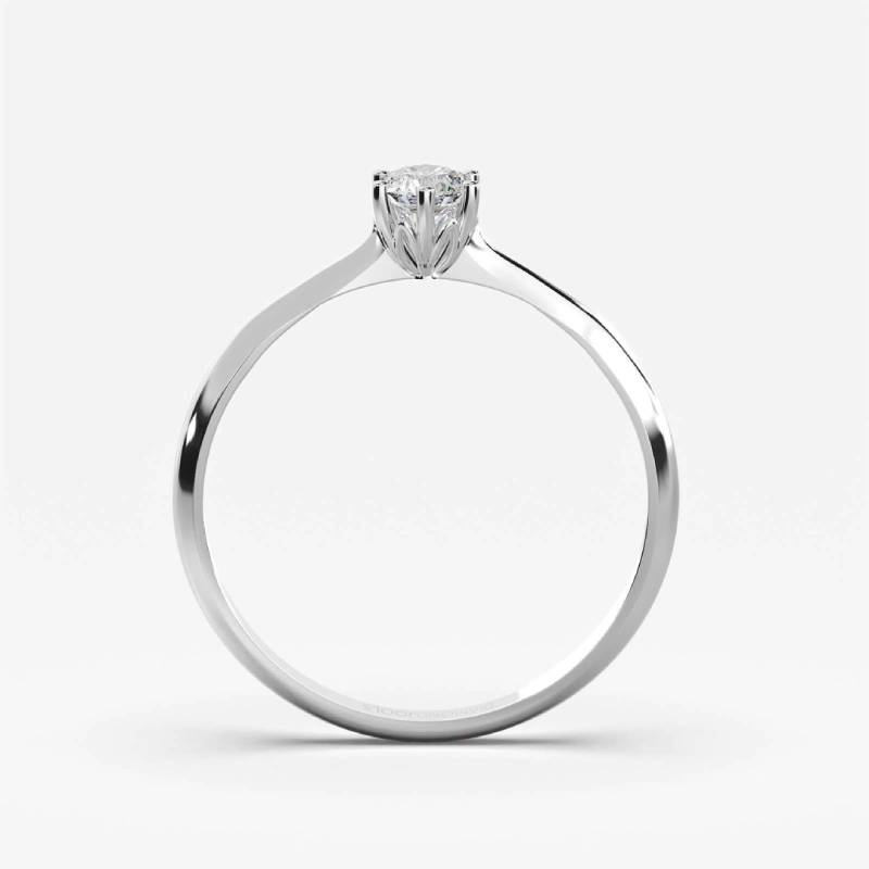 Azalea Μονόπετρο Δαχτυλίδι με διαμάντι 0.30ct LR521