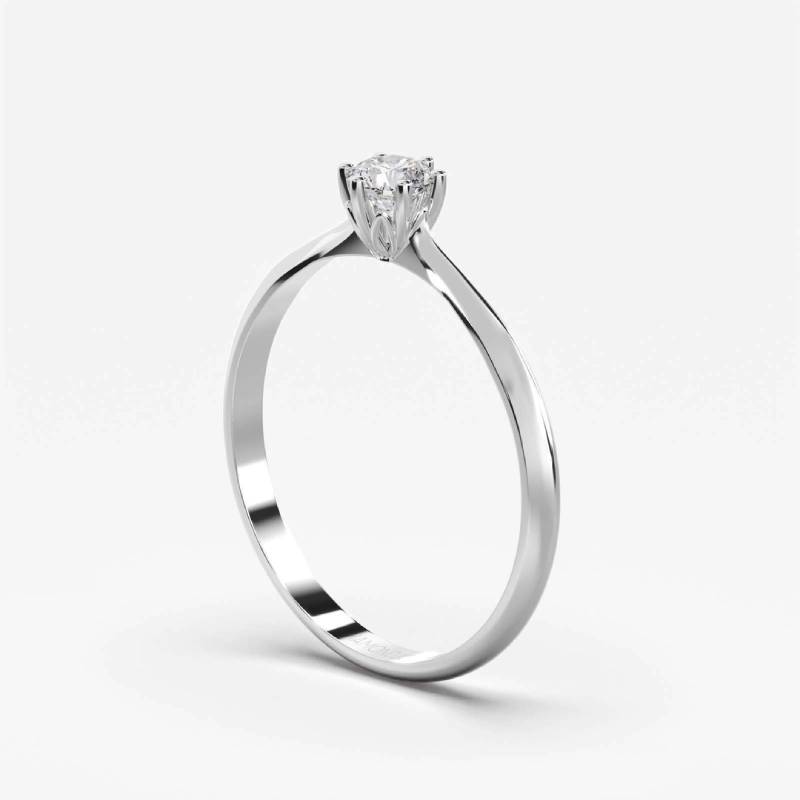 Azalea Μονόπετρο Δαχτυλίδι με διαμάντι 0.30ct LR521
