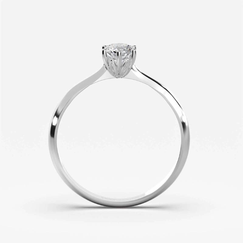 Azalea Μονόπετρο Δαχτυλίδι με διαμάντι 0.50ct LR521