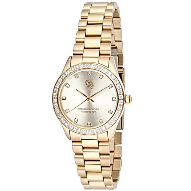 Γυναικείο ρολόι U.S. Polo από επιχρυσωμένο ανοξείδωτο ατσάλι USP8408YG