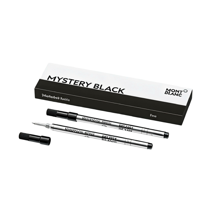 MontBlanc Ανταλλακτικά Μελάνια Μαύρο Fine Refills Mystery Black (2 τμχ) 105162