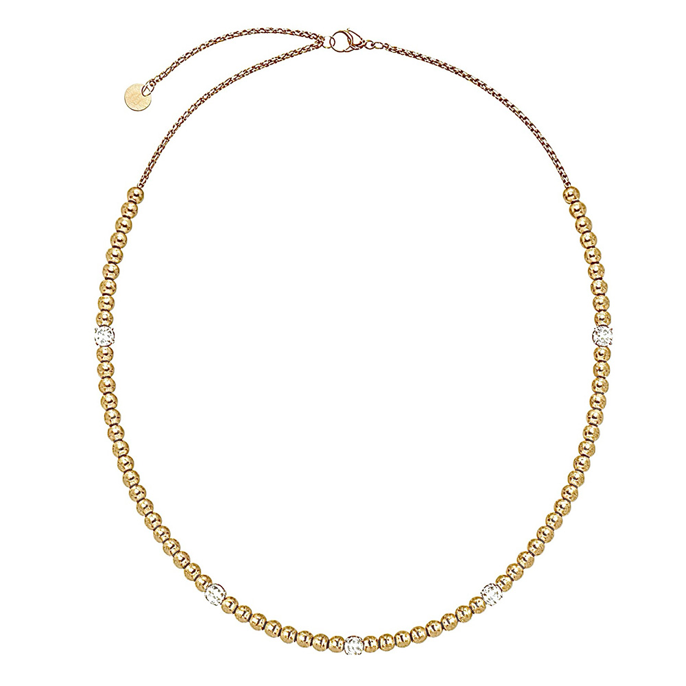 Κολιέ Liu Jo από επιχρυσωμένο ατσάλι LJ2982