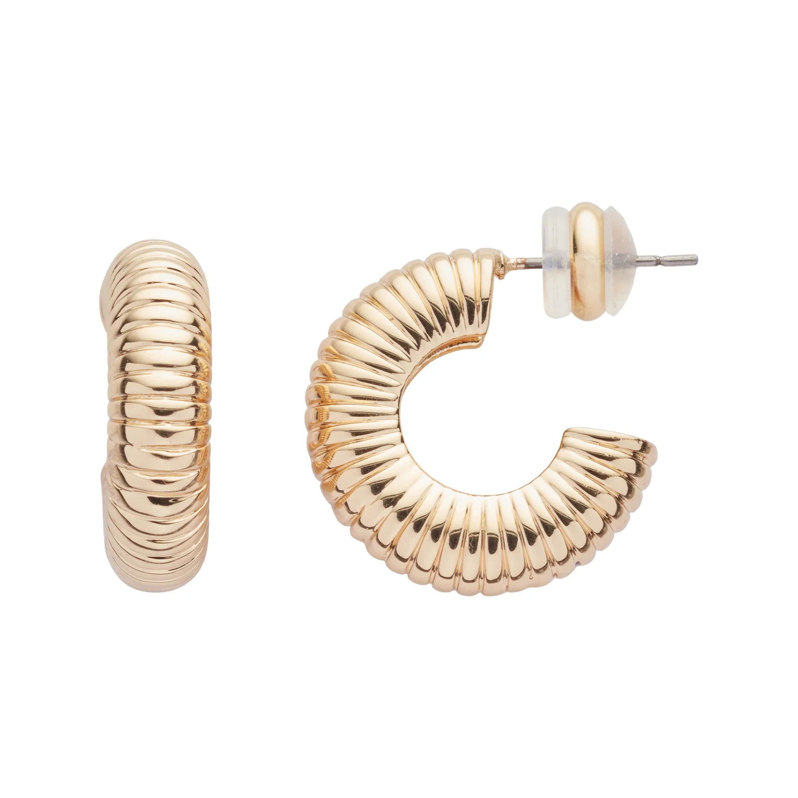 Σκουλαρίκια US Polo Assn. επιχρυσωμένα JW5319EA