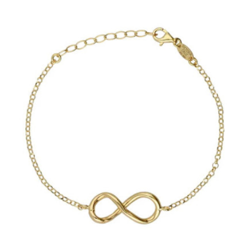 Βραχιόλι Victoria Cruz από επιχρυσωμένο ασήμι 925° A5551-DP