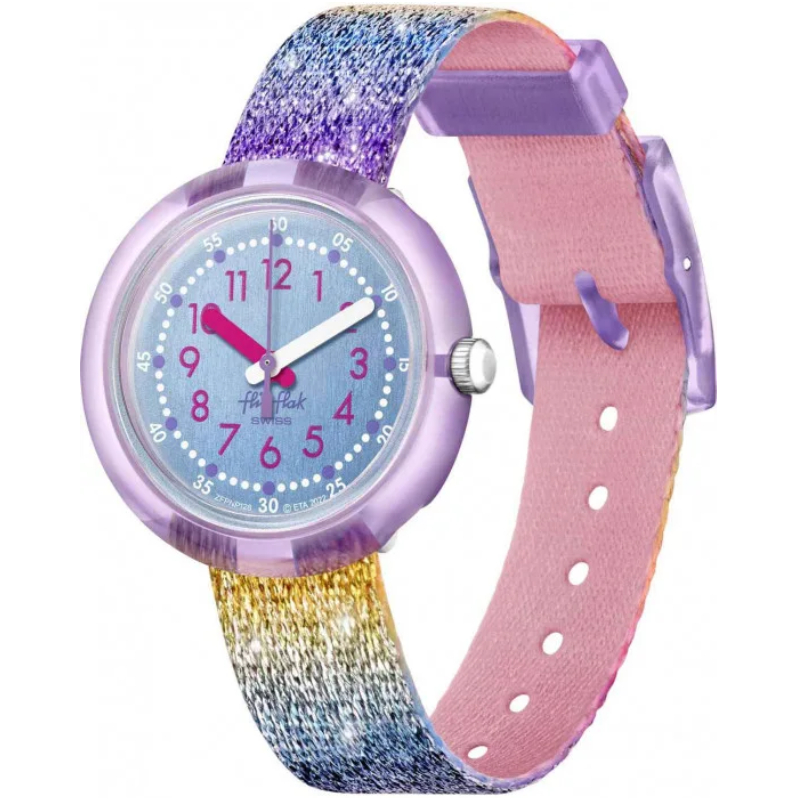 Flik Flak Shine Bright Shine in Rainbow Multicolor Strap ZFPNP128