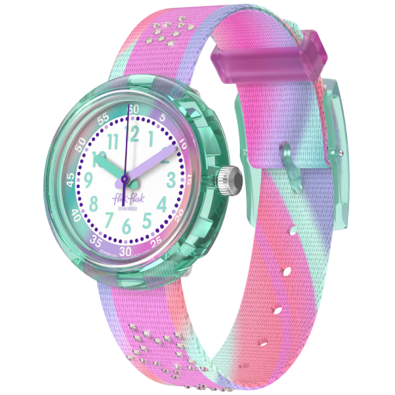 FLIK FLAK FLIP IT PINK! with Multicolor Strap ZFPNP183