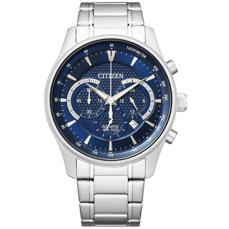 Ρολόι CITIZEN Chronograph Mπλε καντράν AN8190-51L