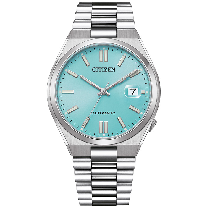 Ρολόι CITIZEN  Αυτόματο 42h Ανοιχτό Μπλε καντράν NJ0151-88M