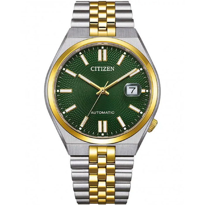 Ρολόι CITIZEN  Αυτόματο Tsuyosa 60 Δίχρωμο καντράν NK0024-54X