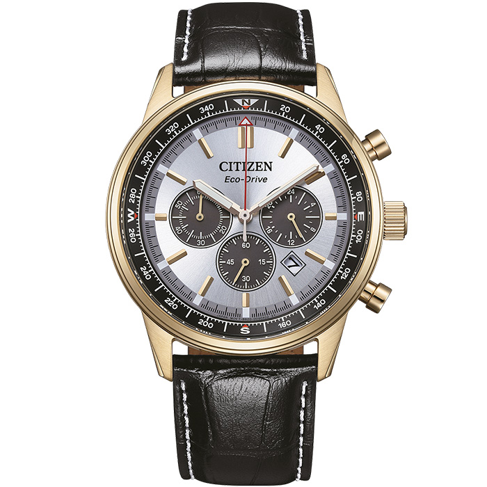 Ρολόι CITIZEN Eco-Drive Ασημί καντράν CA4723-03A